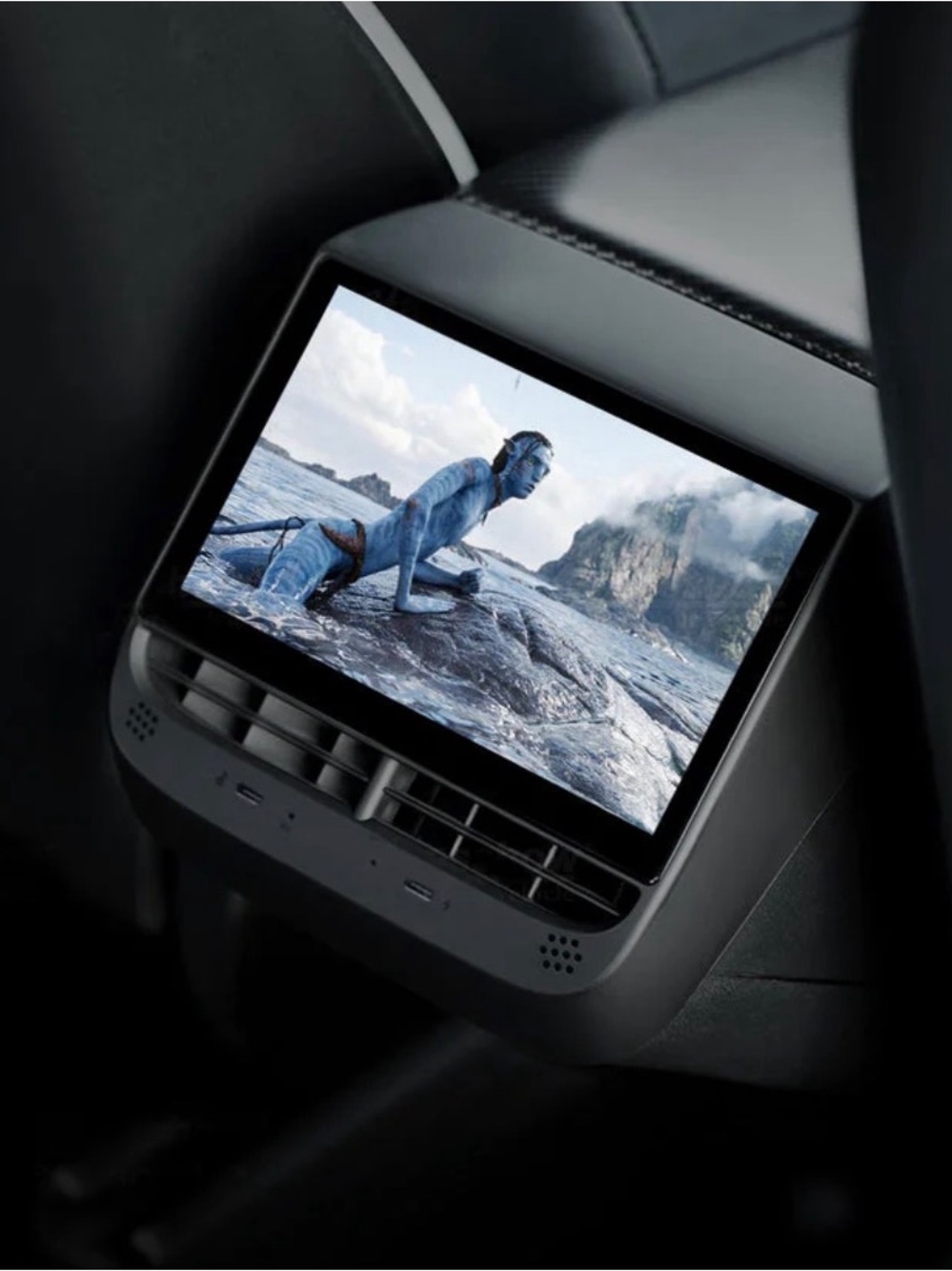 Model 3/Y 7” Rear Entertainment + Climate Control Display H7 touchscreen - Picture 3 of 16